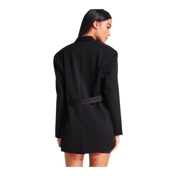 BANDIER SPORTS LOGO BLAZER, size Medium, fully lined, luxurious NWT - Picture 2 of 14